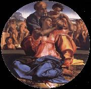 unknow artist The Sacred Family with the young one San Juan the Baptist one Sweden oil painting artist